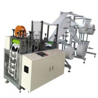 Semi Automatic N95 Face Mask Making Machine N95 Surgical Disposable Mask Production Line Making Machine