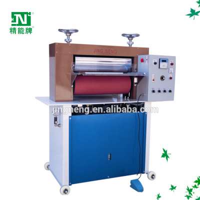 JN-24 pu leather surface treatment iron machine