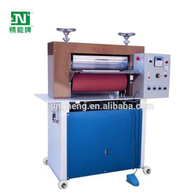 JN-24 pu leather belt embossing making machine